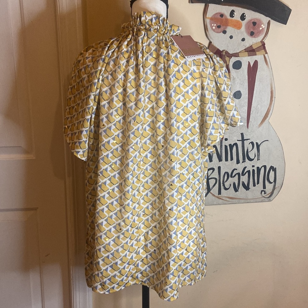 ALEX & PARKER Size 1X Rayon/Poly Top NWT - Picture 6 of 12